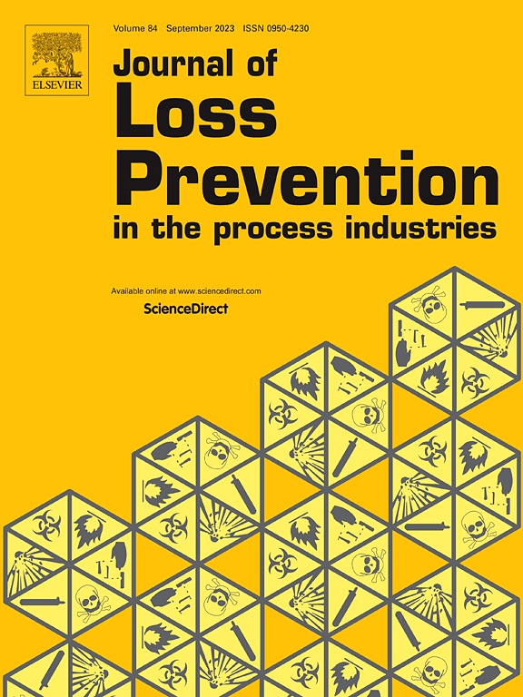 Go to journal home page - Journal of Loss Prevention in the Process Industries